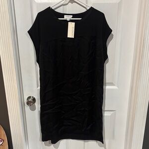 Evereve Elegant Black Tunic dress large